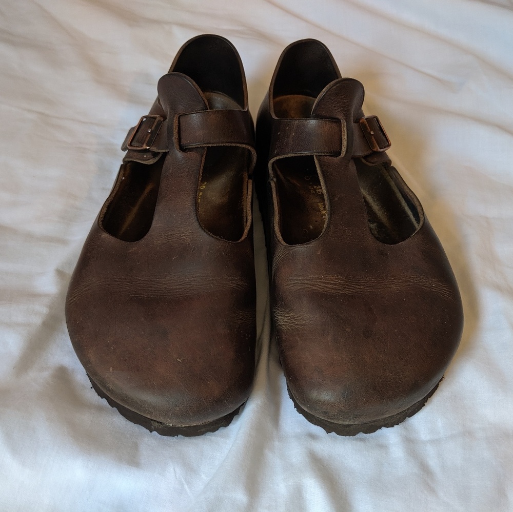 Birkenstock Brown Leather Paris 38